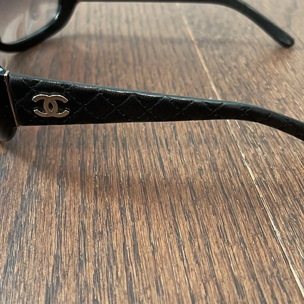 Chanel Women’s Black Sunglasses - Picture 5 of 8